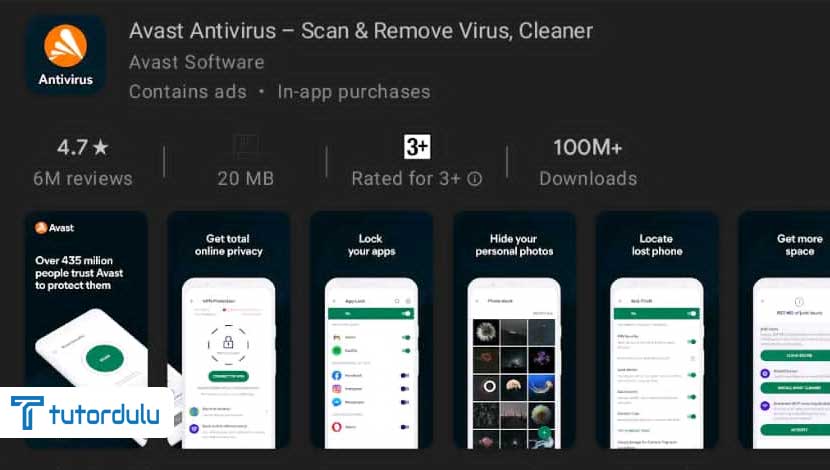 Antivirus Android Terbaik Avast