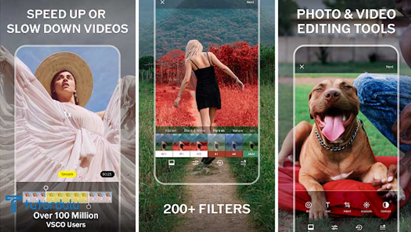 Aplikasi Edit Foto Terbaik Android VSCO