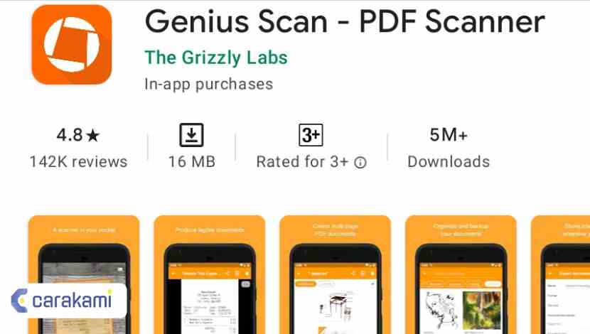 Aplikasi Scanner Android Terbaik sacn