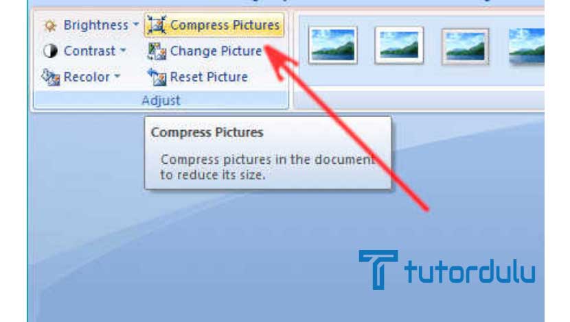 Cara Mengurangi Ukuran Kompres File Gambar Langsung Microsoft Word