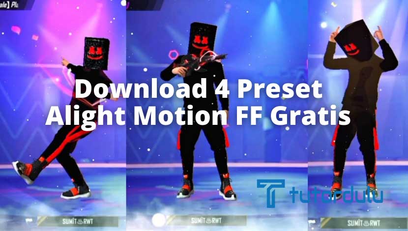Download 4 Preset Alight Motion FF Gratis
